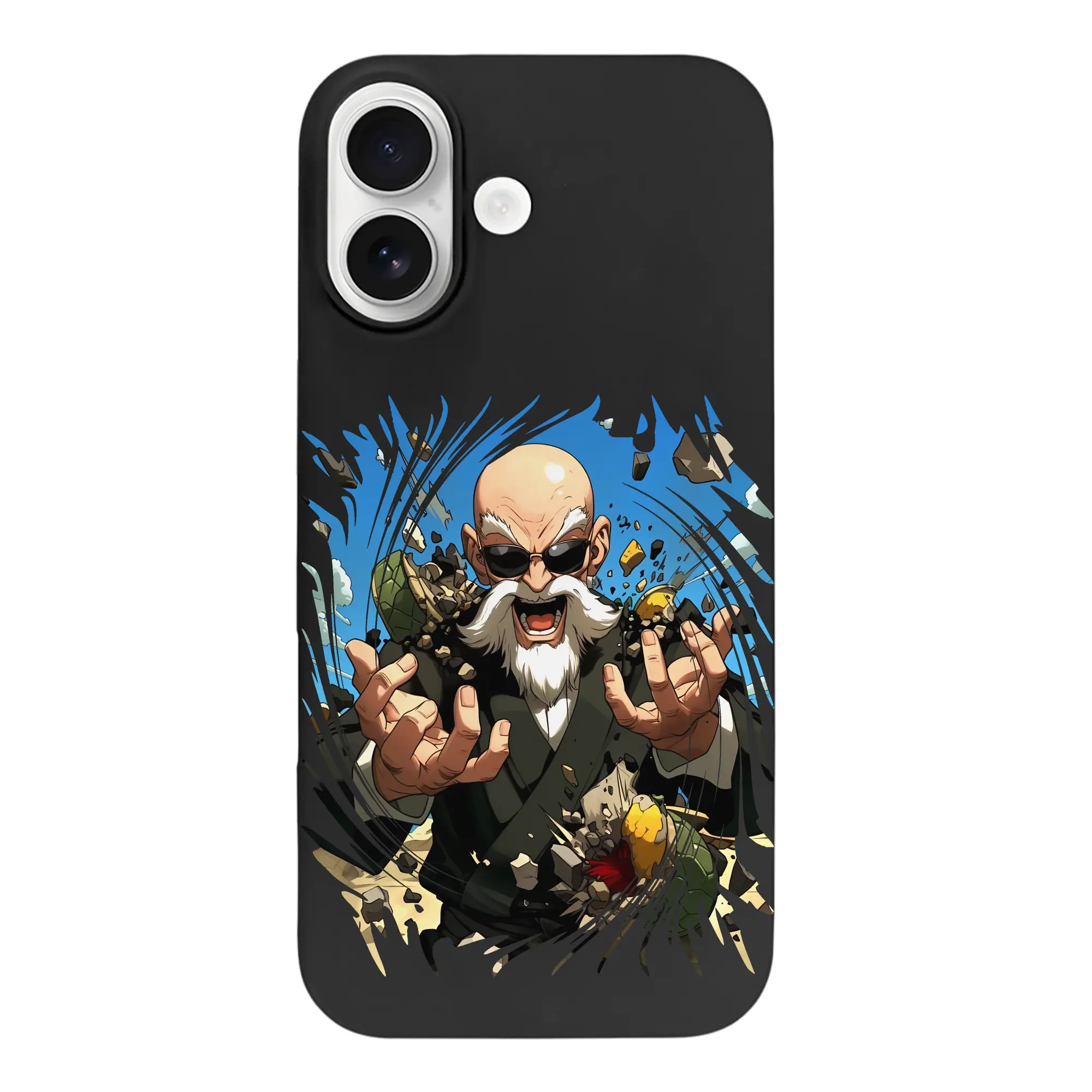 ドラゴンボール グッズ 亀仙人 - iPhone 17 シリーズ シリコンケース 薄型 耐衝撃 指紋防止 ソフトタッチカバー 精密フィット 傷防止 保護ケース iPhone 17/17 Air/17 Pro/17 Pro Max 対応